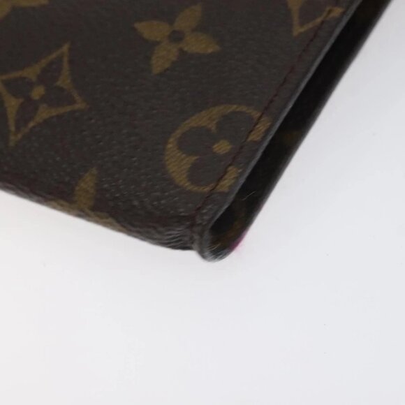 LOUIS VUITTON Monogram Bucket PM Accessory Pouch LV Auth 131680 - Picture 7 of 16